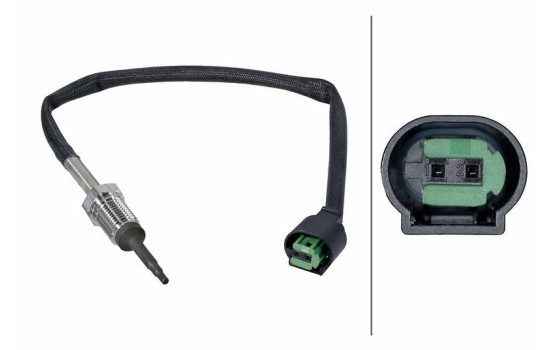 Sensor, exhaust gas temperature