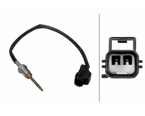 Sensor, exhaust gas temperature