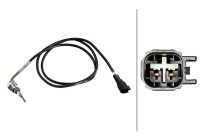 Sensor, exhaust gas temperature