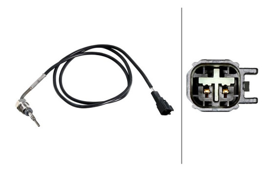 Sensor, exhaust gas temperature