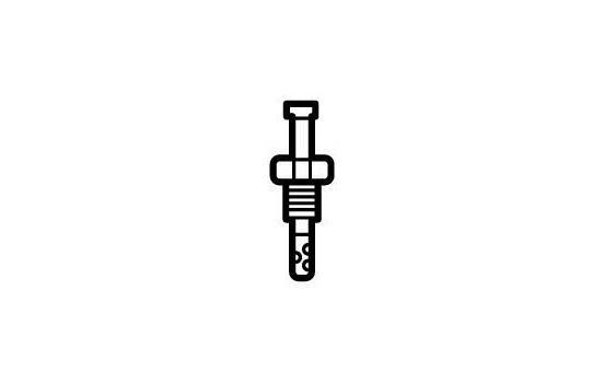 Sensor, exhaust gas temperature