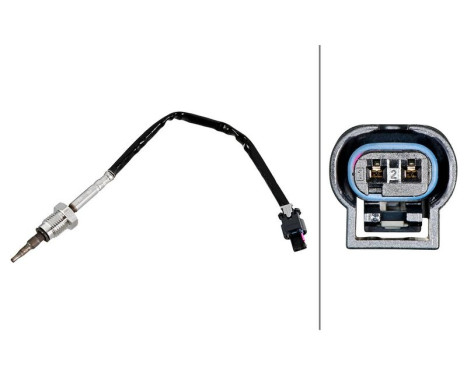Sensor, exhaust gas temperature
