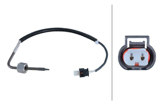 Sensor, exhaust gas temperature