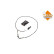 Sensor, exhaust gas temperature