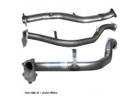 100% stainless steel Cat replacement + Middle pipe suitable for Renault Clio I 1.8 16v / 2.0 / Diesel