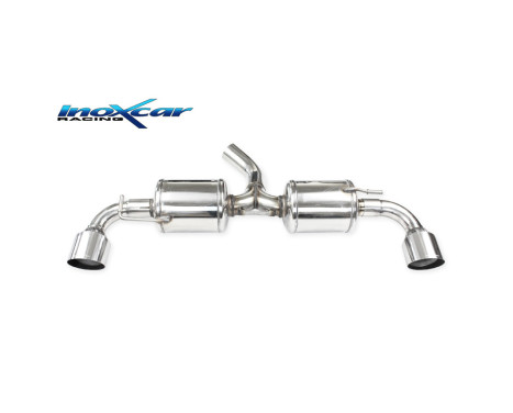 100% Stainless Steel Double Sports Exhaust suitable for Toyota GR Yaris1.6 (261hp) 2020-