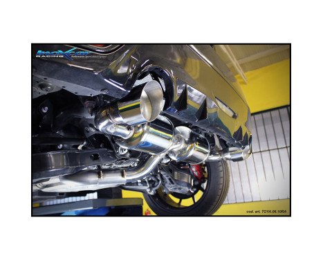 100% Stainless Steel Double Sports Exhaust suitable for Toyota GR Yaris1.6 (261hp) 2020-, Image 2