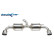 100% Stainless Steel Double Sports Exhaust suitable for Toyota GR Yaris1.6 (261hp) 2020-