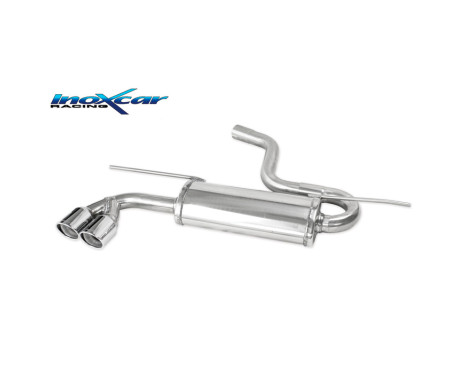 100% stainless steel Double sports exhaust suitable for Volkswagen Golf VII 2.0 GTD 184PK 2012-2019 2x80mm X-Rac
