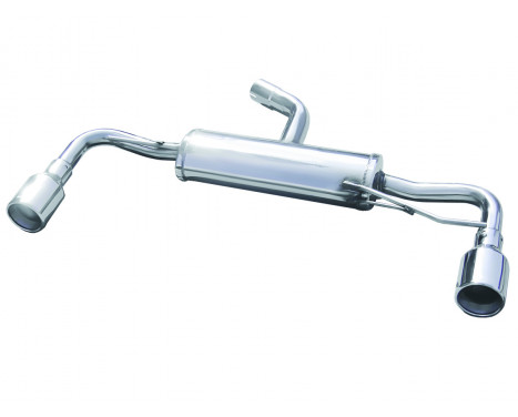 100% Stainless Steel Dual Sports Exhaust Volkswagen Scirocco 2.0 R TSi DSG (265hp) 2010- Left / Right 102mm