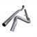 100% stainless steel middle pipe suitable for Citroën C2 1.6 16v VTS 2003-