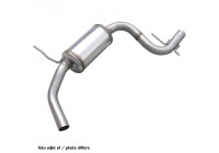 100% stainless steel middle silencer suitable for Nissan Juke 1.6 Turbo 4WD (190pk) 2011-
