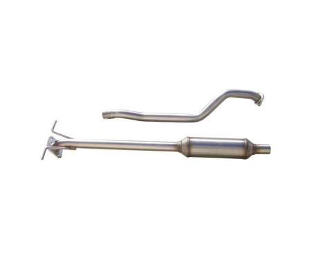 100% stainless steel middle silencer suitable for Suzuki Swift III 1.6 16v Sport (125pk) 2005-, Image 2