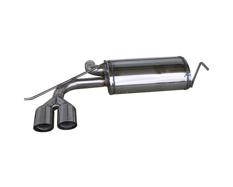 100% stainless steel Performance Exhaust Audi S3 8L 1999-2003 2x80mm Racing, Image 2