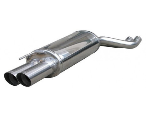 100% stainless steel Performance Exhaust BMW 3-Series E46 330D 2000- 2x80mm Racing