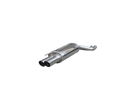 100% stainless steel Performance Exhaust BMW 3-Series E46 330D 2000- 2x80mm Racing, Image 2