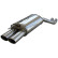 100% stainless steel Performance Exhaust BMW 3-Series E46 330D 2000- 2x90x70mm, Thumbnail 2
