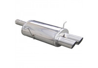 100% stainless steel Performance Exhaust BMW 3-Series E46 330i / Ci / Xi 2000- 2x80mm Racing