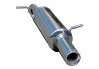 100% stainless steel Performance Exhaust Citroën C2 1.4 HDi (68hp) 2003- 80mm