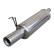 100% stainless steel Performance Exhaust Fiat Bravo 2.0 20v HGT 80mm, Thumbnail 2