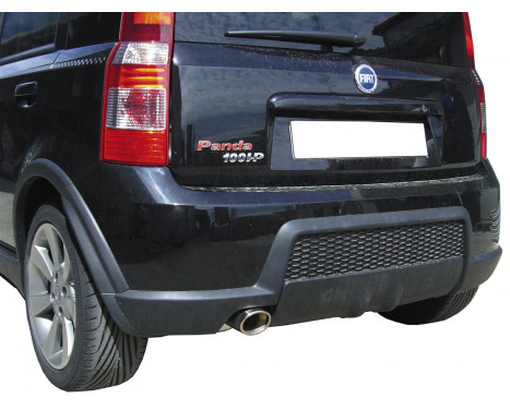 100% stainless steel Performance Exhaust Fiat Panda 1.4 16v (100hp) 2007- 120x80mm