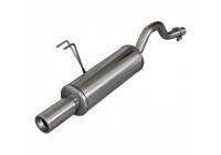 100% stainless steel Performance Exhaust Fiat Punto (188) 1.2 / 1.2 Sporting 1999- 80mm