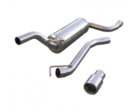 100% stainless steel Performance Exhaust Ford Focus 1.8 TDCi (115hp) 80mm