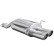 100% stainless steel Performance Exhaust Honda Jazz 1.4 (83pk) 2002- 2x76, Thumbnail 2