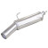 100% stainless steel Performance Exhaust Peugeot 206 1.6 HDi (109hp) 102mm, Thumbnail 2