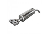 100% Stainless Steel Performance Exhaust Peugeot 208 1.6 16v Turbo GTi (200hp) 2013- 2x80mm X-Race