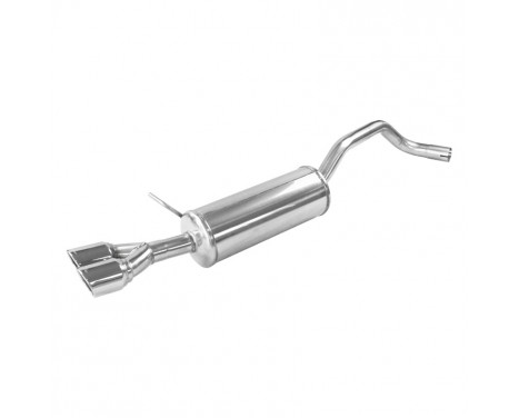 100% Stainless Steel Performance Exhaust Seat Ibiza SC (6J) 1.2 Tsi FR 110hp 2015- 2x80mm X-Race