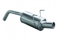 100% stainless steel sports exhaust Fiat 500 1.2 (69hp) 2007- Ø40mm 80mm