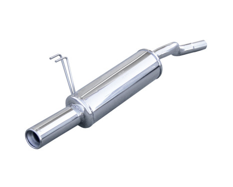 100% stainless steel sports exhaust Fiat Punto 2B (188) 1.2 16v (80hp) 2003-80mm, Image 2