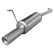 100% stainless steel sports exhaust Lancia Y 1.2 16v (80hp) 80mm, Thumbnail 2