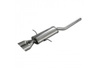 100% Stainless Steel Sports Exhaust Mini R58 Coupe 1.6 Cooper S / JCW (184 / 211hp) 2011- 2x80mm Racing