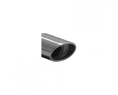 100% stainless steel sports exhaust Mitsubishi Colt CZT 1.5 Turbo 2005- 120x80mm