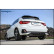100% stainless steel sports exhaust suitable for Audi A1 (GBA) 35TFSI (150hp) 2018- 2x70mm Racing, Thumbnail 2