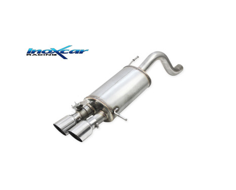 100% stainless steel sports exhaust suitable for Hyundai i20 N 1.6 Turbo (204hp) 2020- 2x90mm Racing