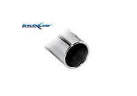 100% stainless steel sports exhaust suitable for Nissan Juke 1.5 Dci 110pk 2010- 1x102mm