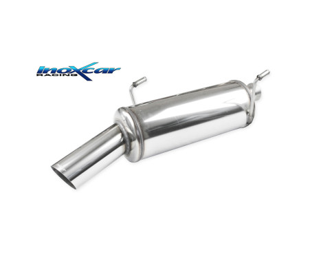 100% stainless steel sports exhaust suitable for Peugeot 206 CC 1.6 (109hp) 2000- 90mm Racing
