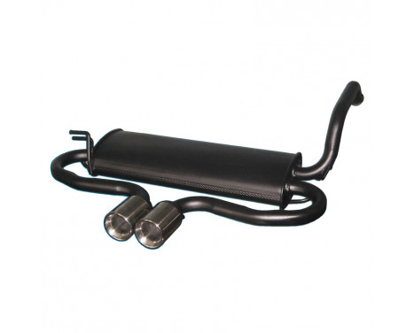 Autostyle exhaust suitable for Toyota Aygo, Citroen C1, Peugeot 107, Image 2