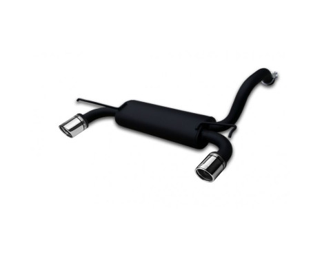 Autostyle exhaust suitable for Toyota Aygo, Citroen C1, Peugeot 107, Image 2