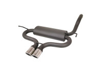 Autostyle exhaust suitable for Toyota Aygo, Citroen C1, Peugeot 107