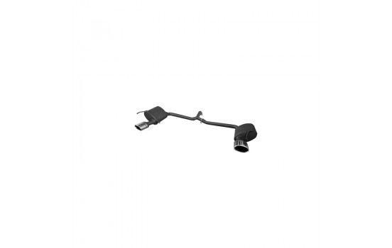 Double Performance Exhaust Mercedes C-Class W204 Sedan C200 1.8 135kW 2007-2014 120x80mm