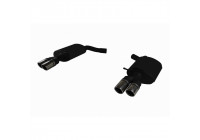 Double Sport Exhaust suitable for Audi A4 (B7) Quattro Avant 2.0 TFSI 147kW 2004-2007 2x70mm