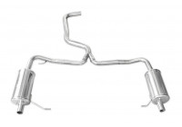 Double Sport Exhaust suitable for Skoda Octavia RS 2.0 (245pk) 2020-