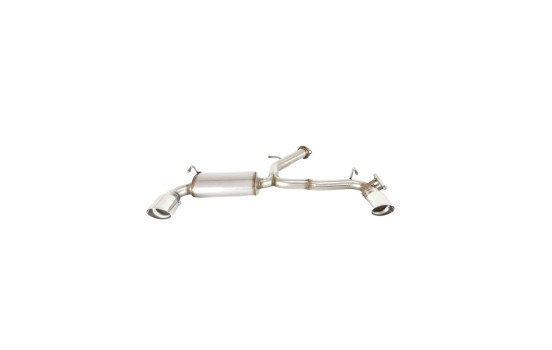 Double stainless steel sports exhaust suitable for Hyundai i30 N Hatchback 202kW 2016-2022 2x 100mm