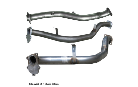 InoxCar cat replacement suitable for + Center pipe suitable for Renault Clio I 1.8 16v/2.0/Diesel