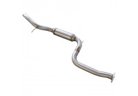 InoxCar center muffler suitable for Ford Focus II RS 2.5T (305hp) 2009-