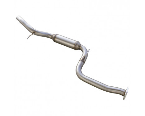 InoxCar center muffler suitable for Ford Focus II RS 2.5T (305hp) 2009-